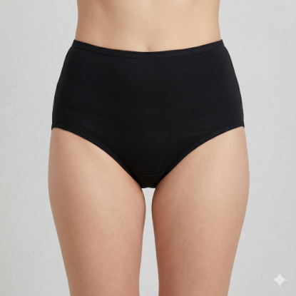 صورة Brief Free Size Set of 6 Piece  (Style6 Black)