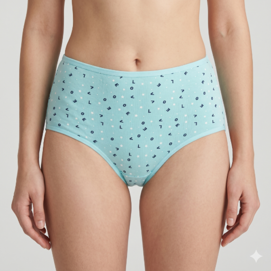 صورة Brief Free Size Set of 6 Piece (Style 31)