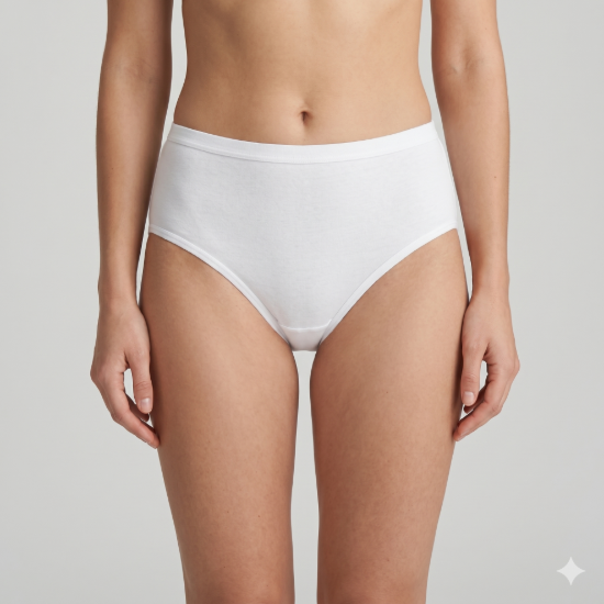 صورة Brief Free Size Set of 6 Piece (Style6white)