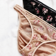 Picture of Flower Print Bikini Bottoms