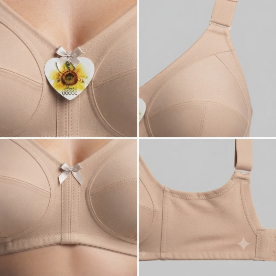 صورة Raj Fashion SUCI-Q Soft Nylon Bra C-Cup (809)